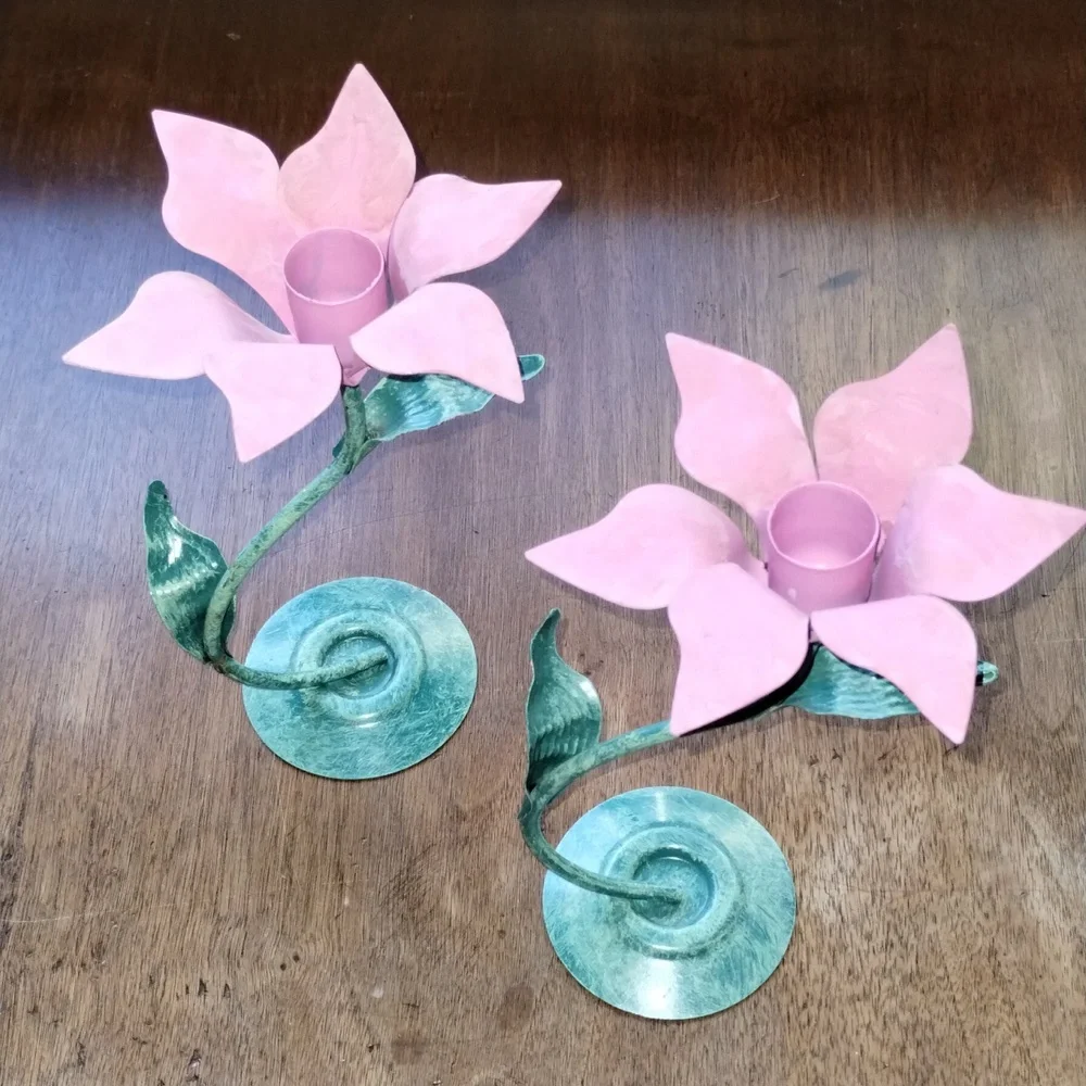 Metal Candle Holders